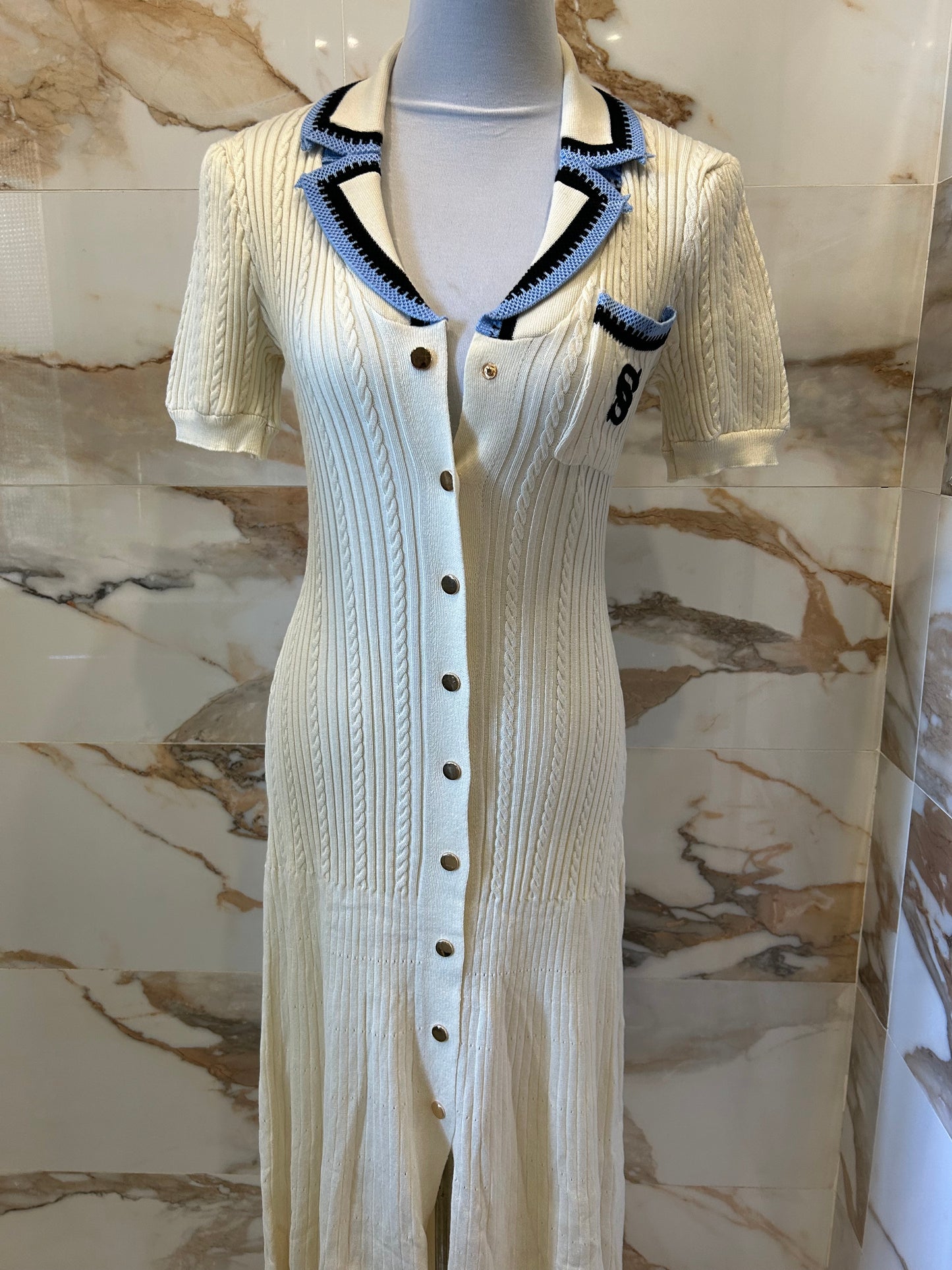 Vestido de malha