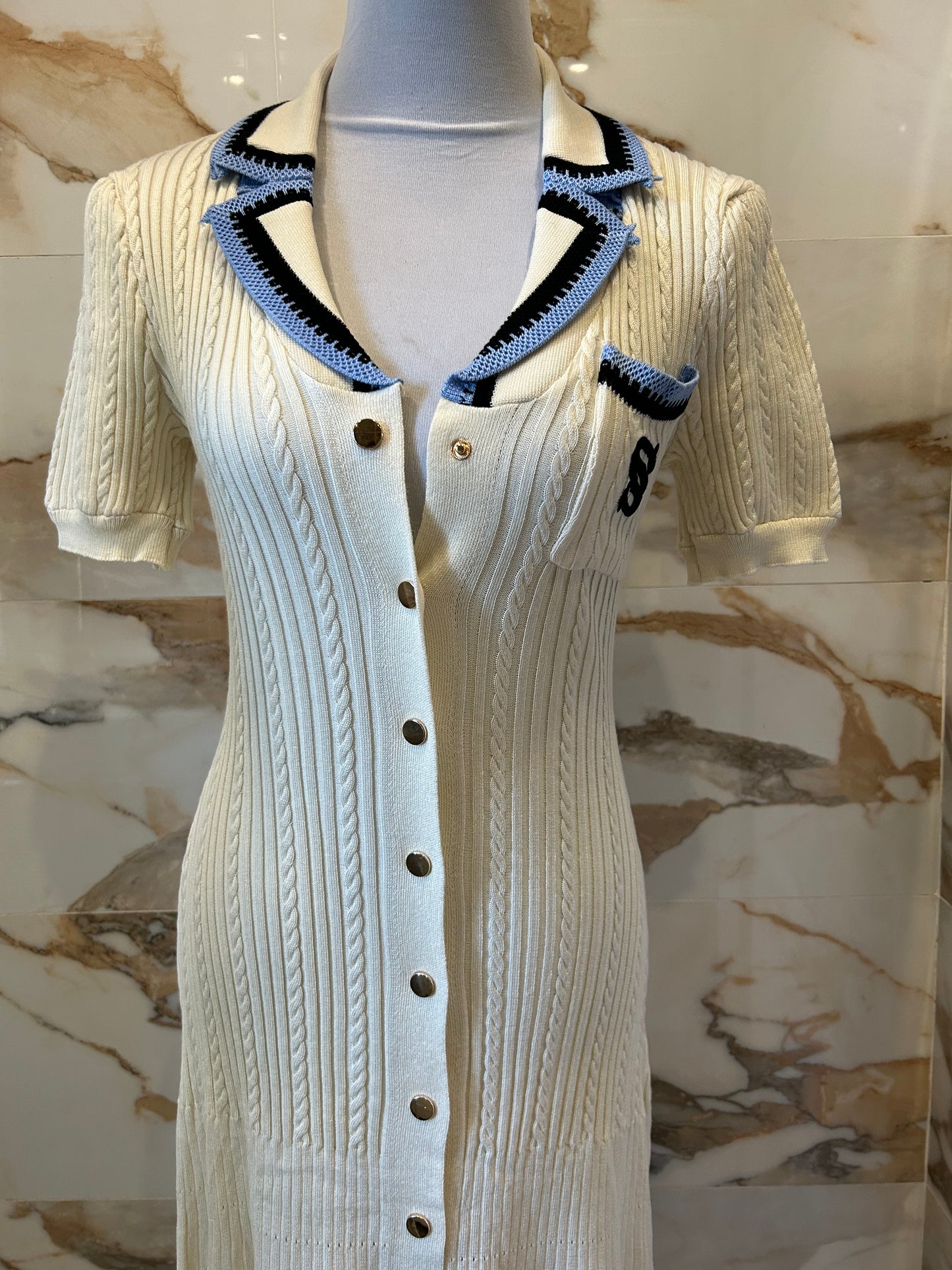 Vestido de malha
