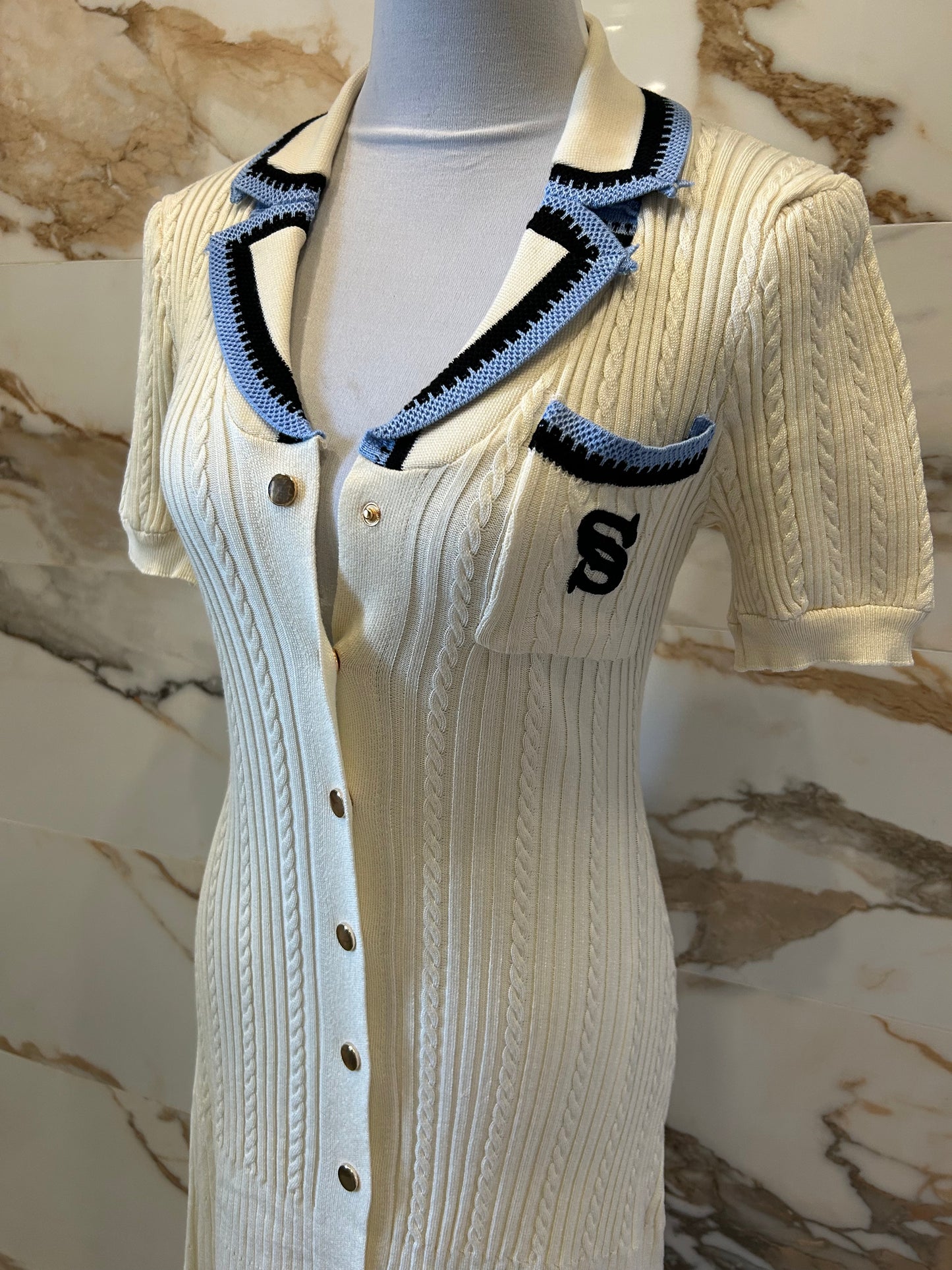 Vestido de malha