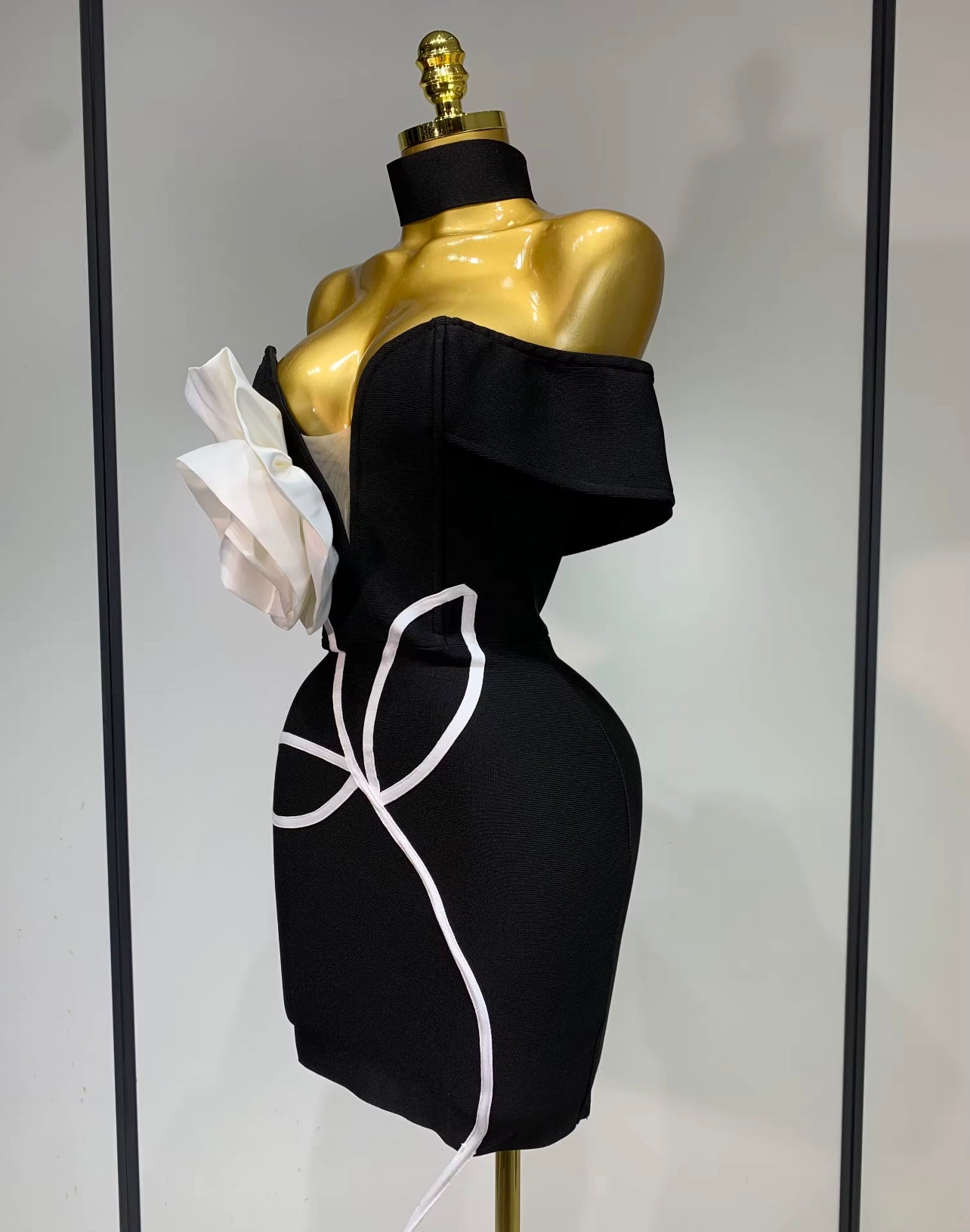 Vestido flor branca