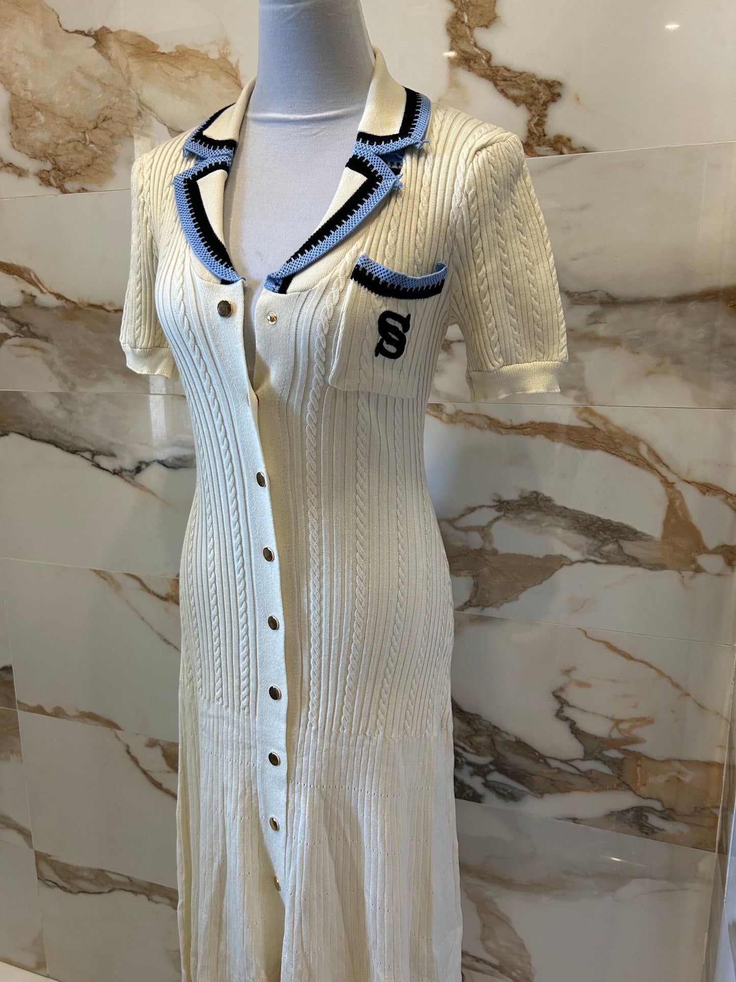 Vestido de malha